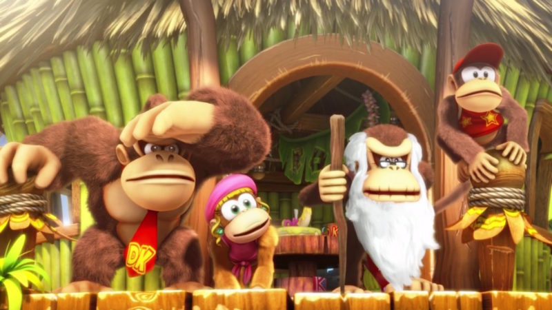 Donkey Kong Country: Tropical Freeze - la Team au complet