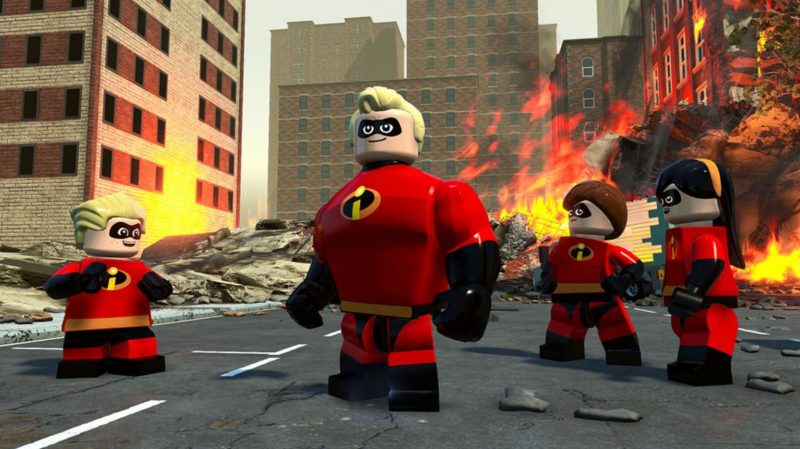 Lego Les Indestructibles la famille Parr