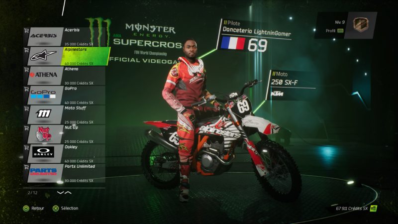 Test Monster Energy Supercross - Danceteria