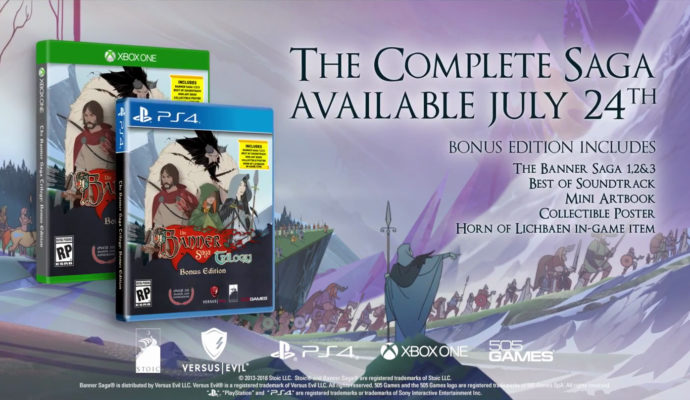 The Banner Saga Trilogy -  Contenu