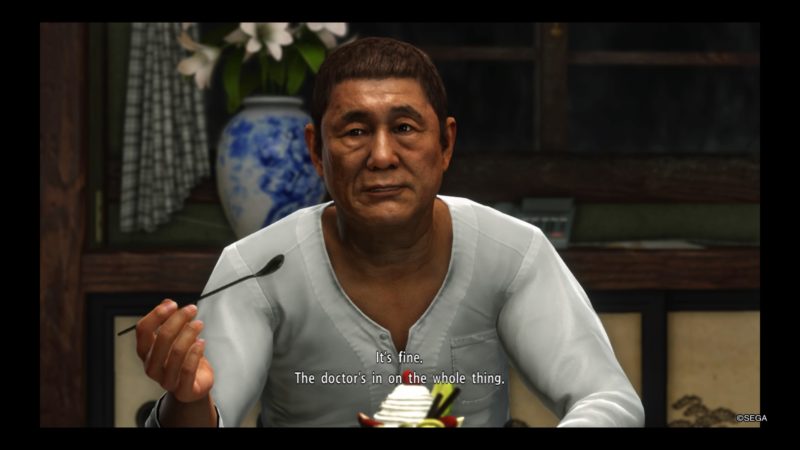 Yakuza 6: The Song of Life Takeshi Kitano