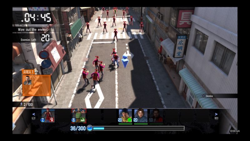 Yakuza 6: The Song of Life jeu clan