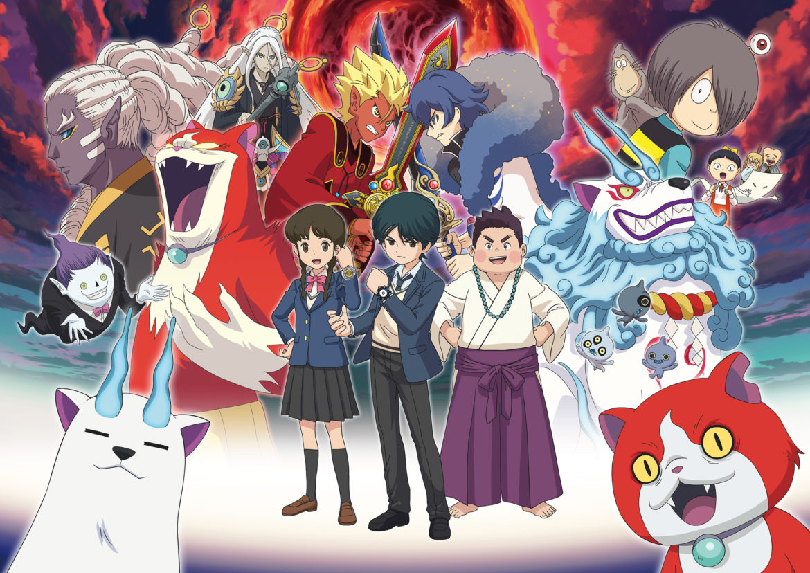 Yo-kai Watch 4 personnages