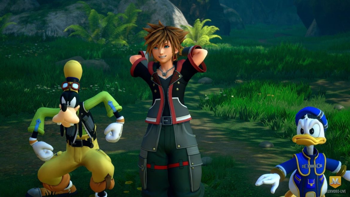 Kingdom Hearts III Sora, Donald et Dingo