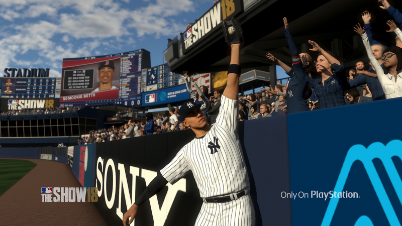 MLB The Show 18 receveur