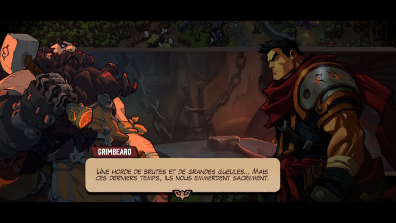 Battle Chasers: Nightwar - Dialogue