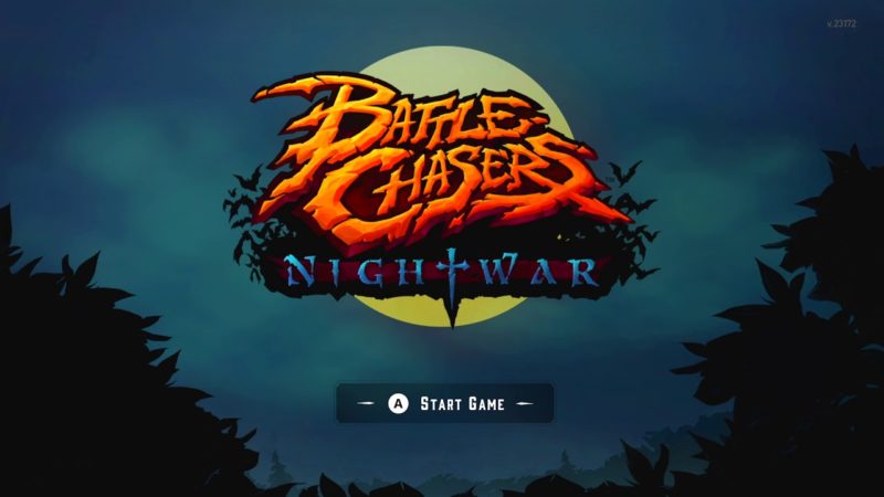 Battle Chasers: Nightwar - Ecran titre