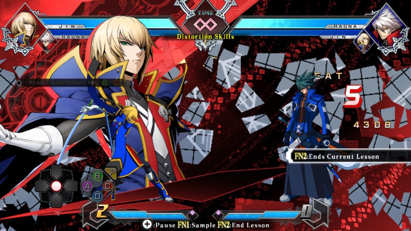 BlazBlue: Cross Tag Battle - Finish him