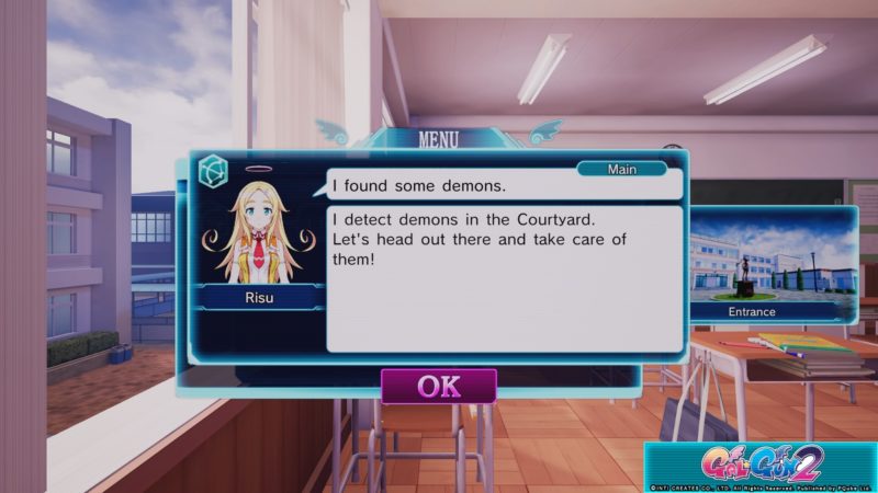 Gal*Gun 2 interface missions