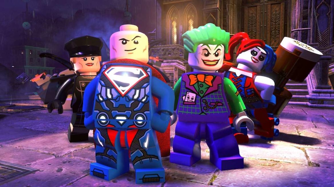 Lego DC Super-Vilains Joker, Super Luthor, Harley