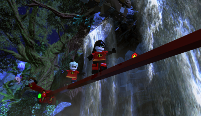 LEGO Les Indestructibles cascade