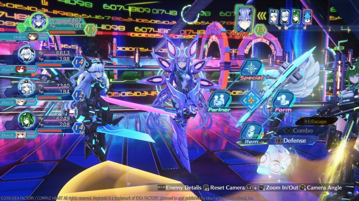 Megadimension Neptunia VIIR transformation