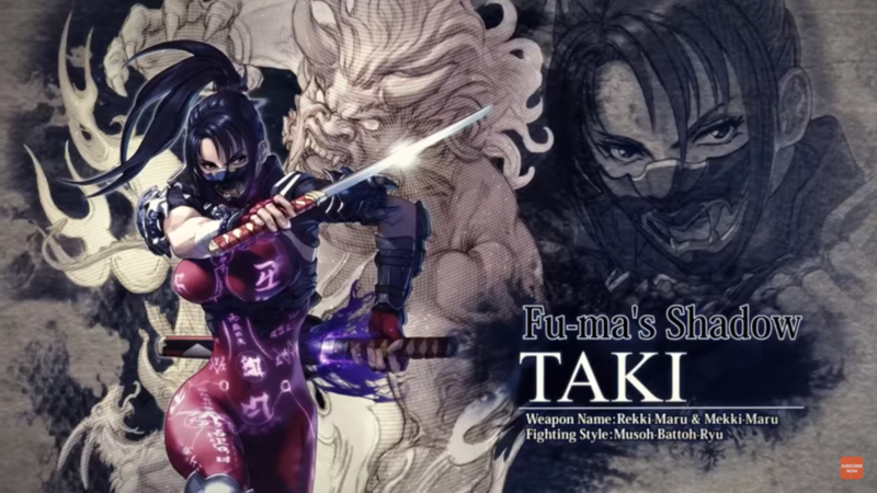 Soul Calibur VI - Taki Art Intro