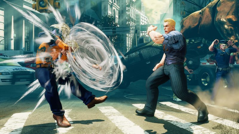 Street Fighter V: Arcade Edition Cody et son poing tornade