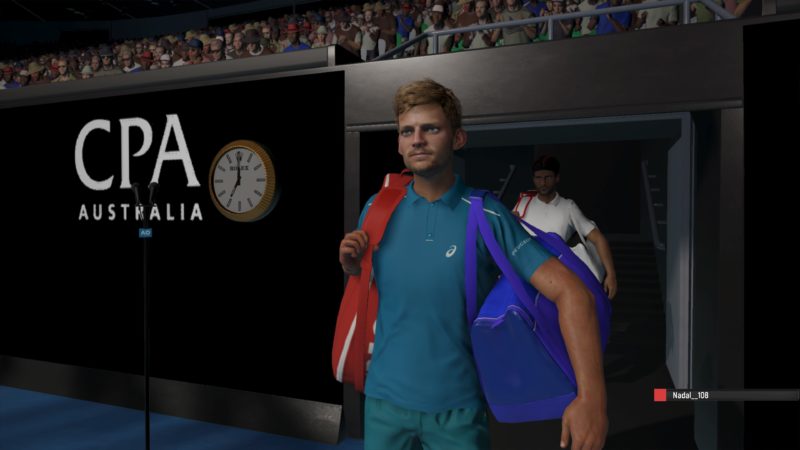 Test AO International Tennis - Goffin David