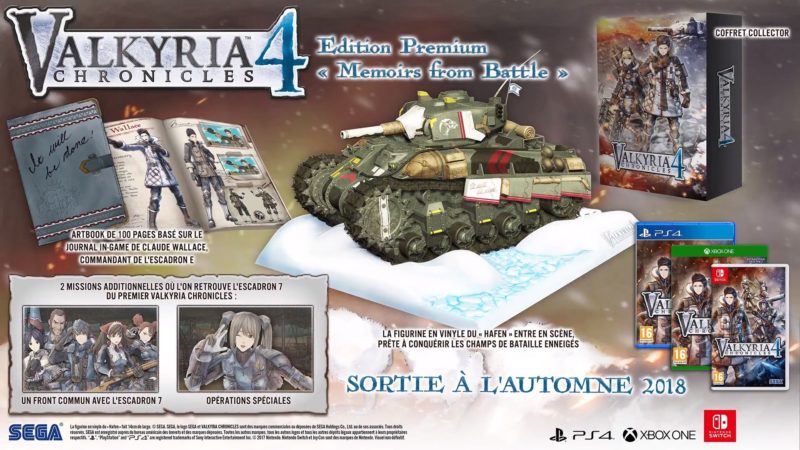 Valkyria Chronicles 4 Edition Memoirs of Battle