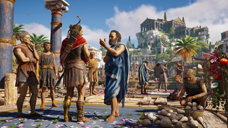 bilan 2018 Assassin's Creed Odyssey Alexios et Socrate