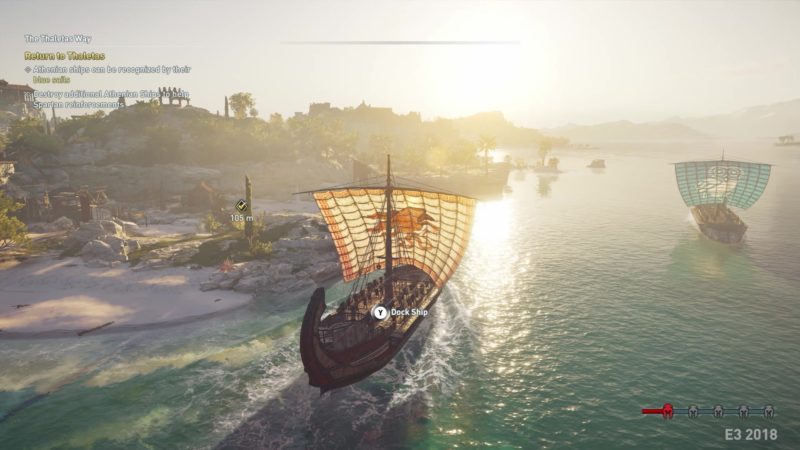 Assassins Creed Odyssey exploration maritime