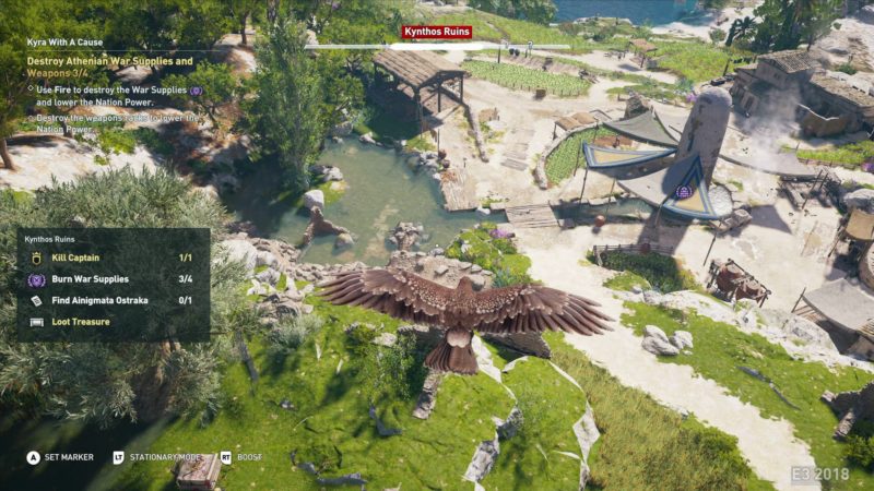 Assassins Creed Odyssey vision d'aigle