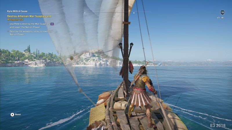 Assassins Creed Odyssey navigation