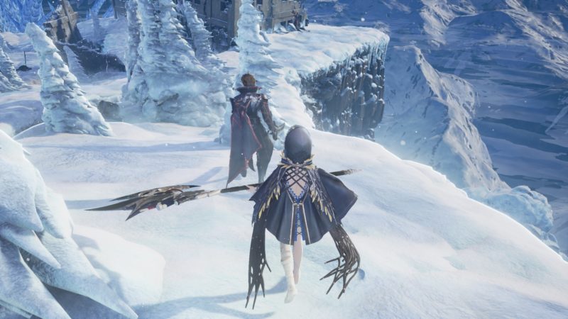 Code Vein Neige Montagne