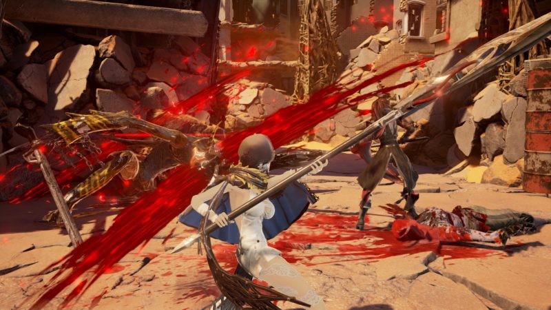 Code Vein Combat Sanglant