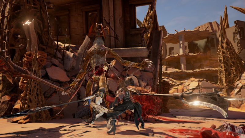 Code Vein Monstre Combat Coop