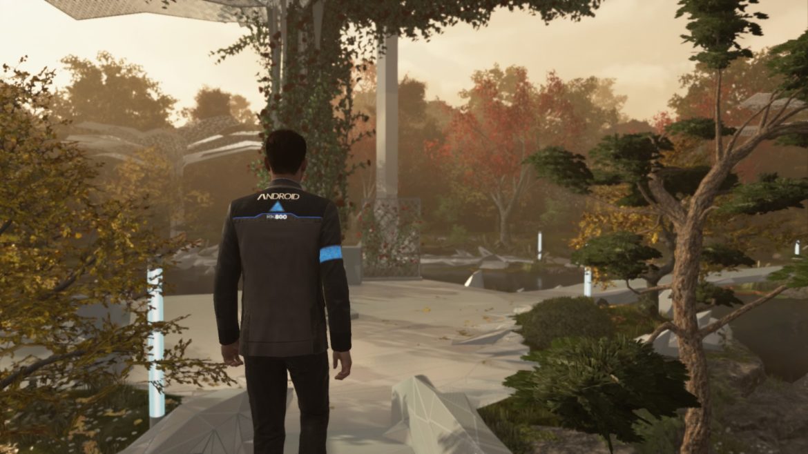 Detroit: Become Human jardin