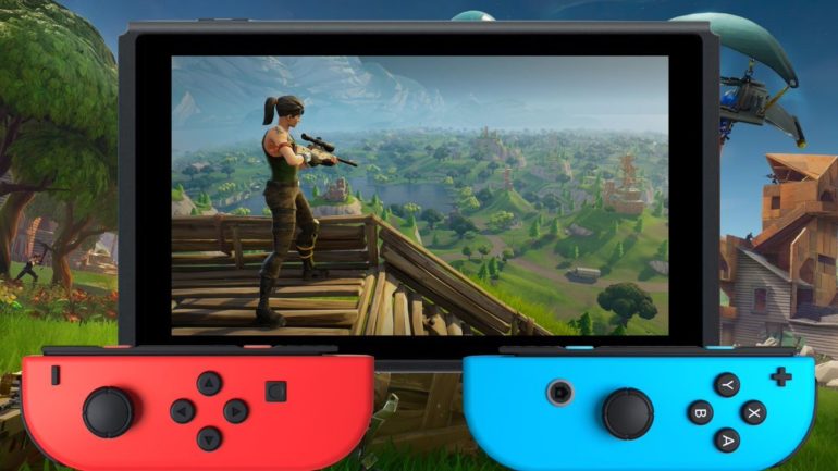 Fortnite arrive sur Switch