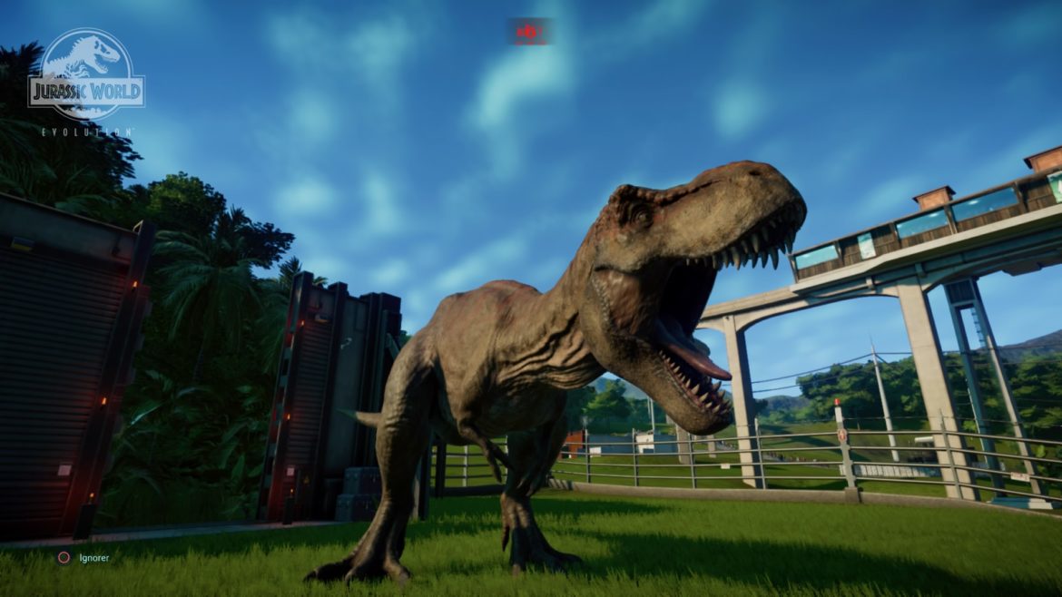 Jurassic World Evolution Tyrannosaure