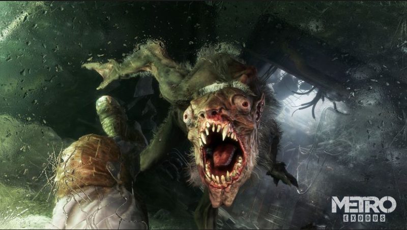 Metro Exodus un monstre attaque et il a mauvaise haleine