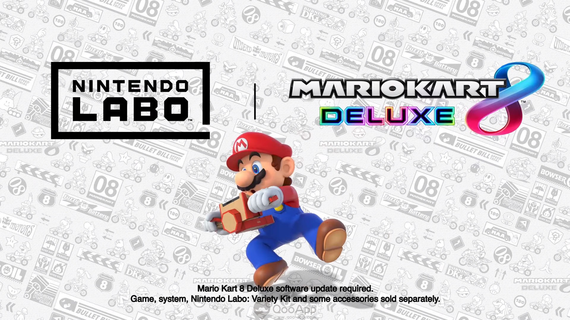 Nintendo Labo compatible avec Mario Kart 8 Deluxe