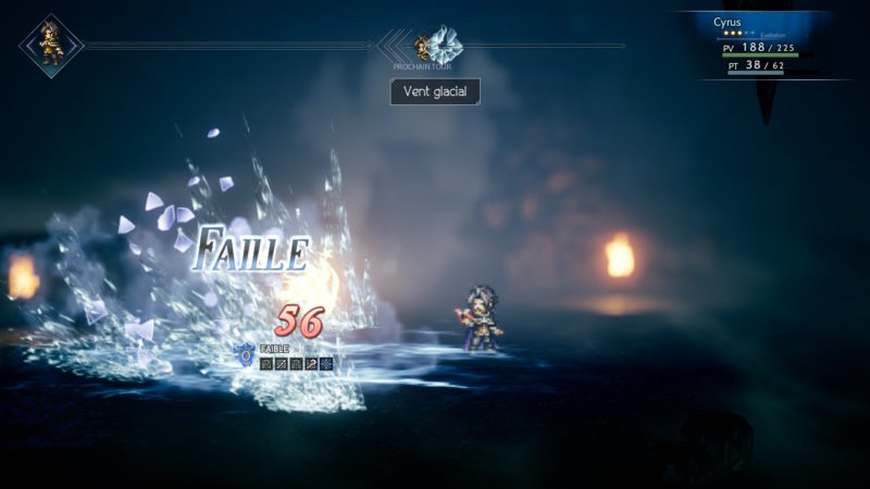 Octopath Traveler - glace basique