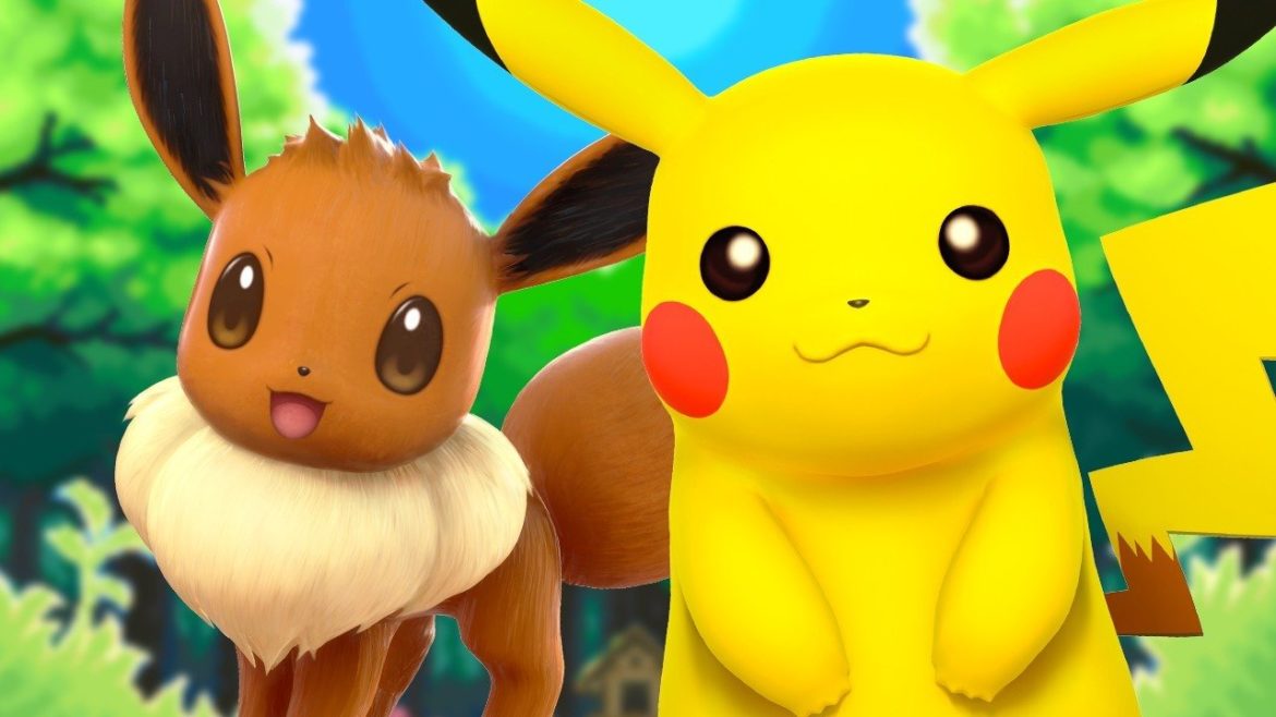 Pokémon Let's Go Pikachu et Evoli