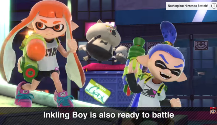 Super Smash Bros. Ultimate - les Inklings arrivent