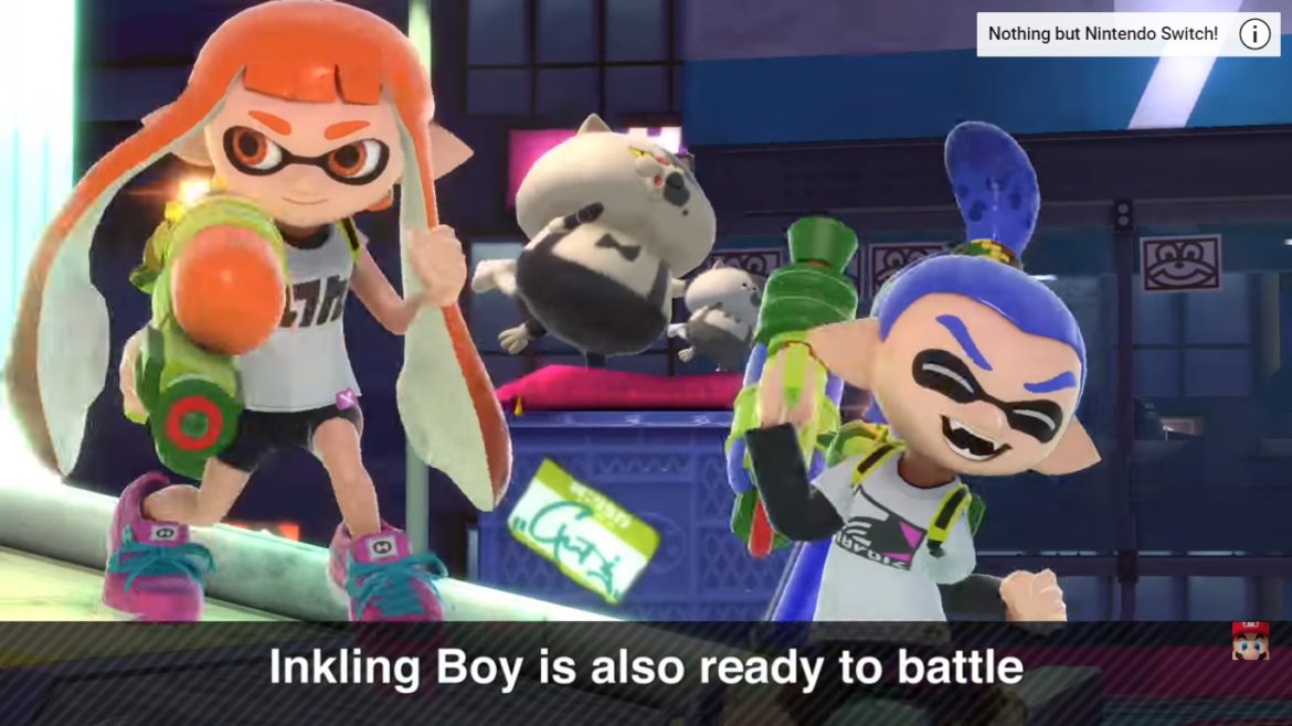 Super Smash Bros. Ultimate - les Inklings arrivent