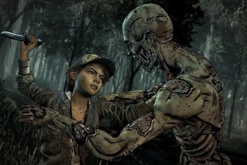 Telltale's The Walking Dead: The Final Season Clem vs zombie