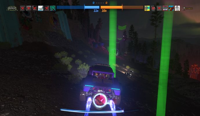 Test onrush - countdown de nuit