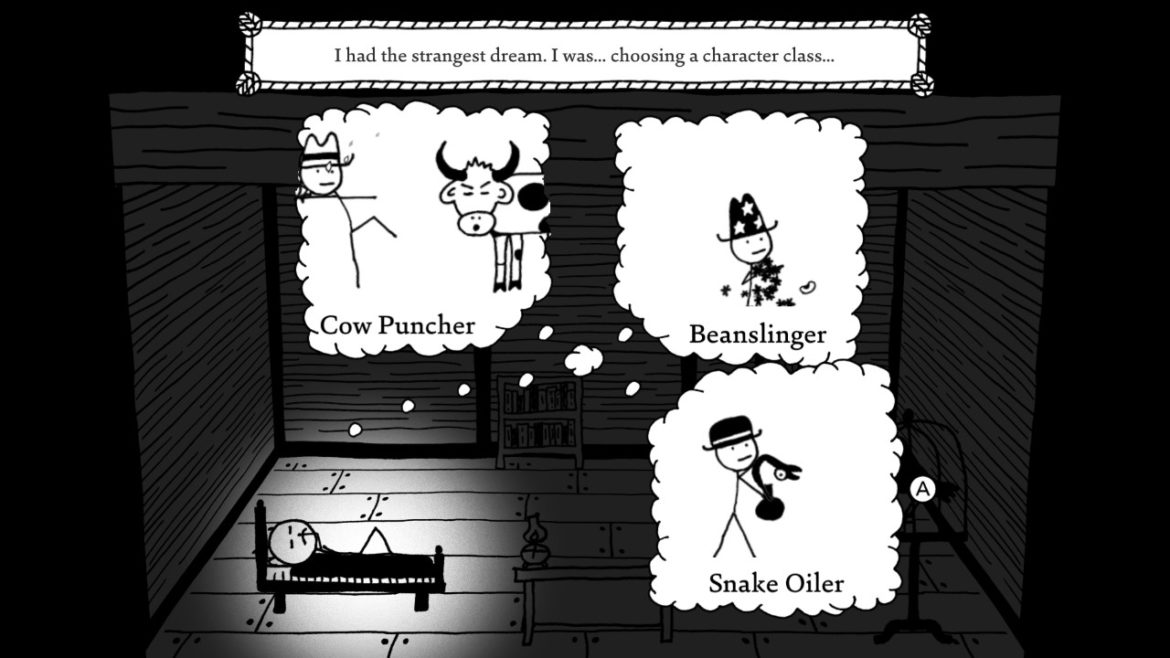 West of Loathing - choix de classe