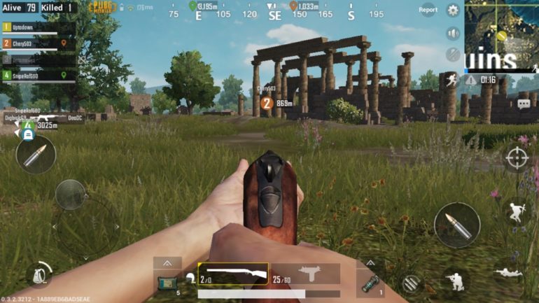 PUBG mobile et sa vue à la première personne