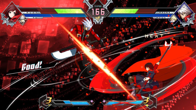 Blazblue Cross Tag Battle - Fluide mais avec gros pixels