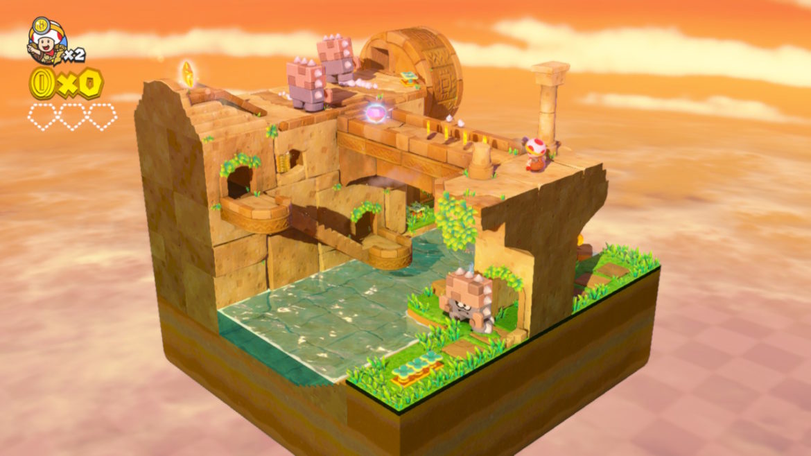 Captain Toad Treasure Tracker - Premiers niveaux