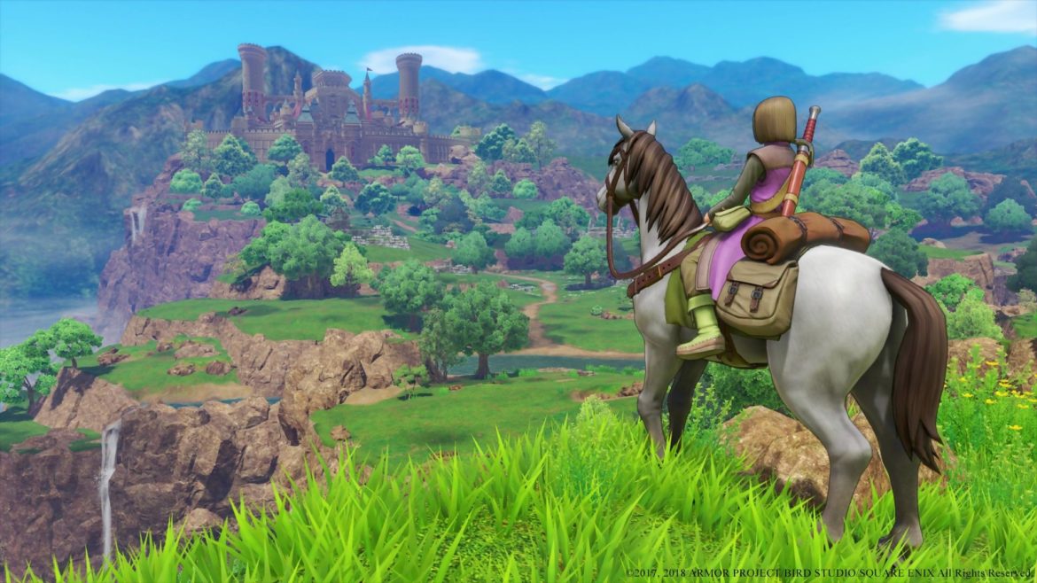 Dragon Quest XI Onze à cheval