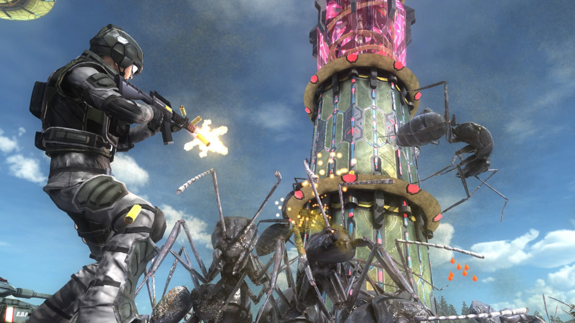 Earth Defense Force 5 - Combat titanesque