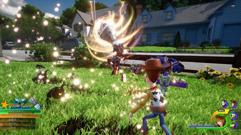 playstation 4Kingdom Hearts III combat Woody