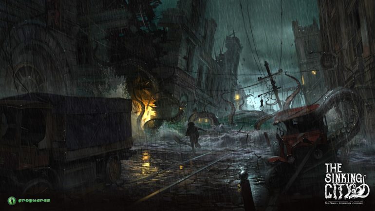 The sinking city tsunami