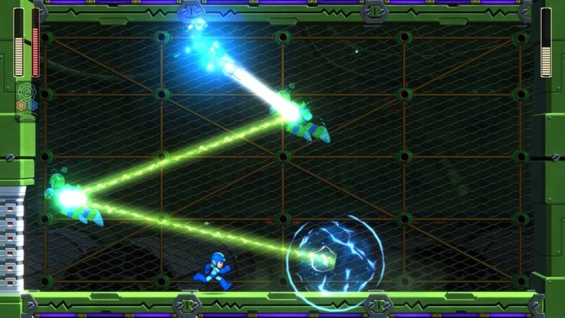 Mega Man 11 combat contre Fuse Man