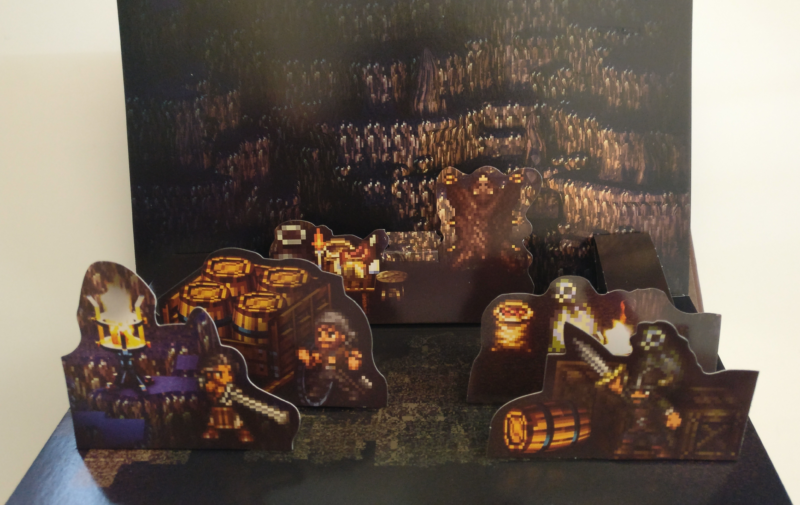 Octopath Traveler - Edition Trésors du Voyageur - diorama chevalier