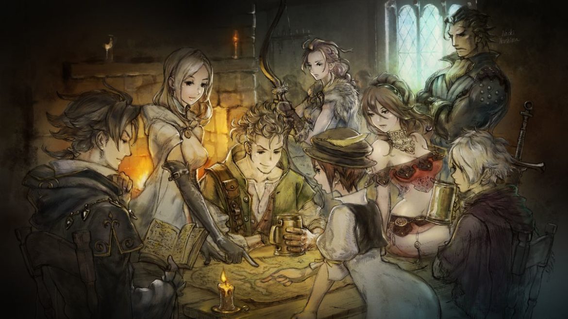 Octopath Traveler - artwork taverne