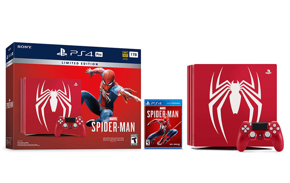 Spider-Man bundle PlayStation 4 limited edition